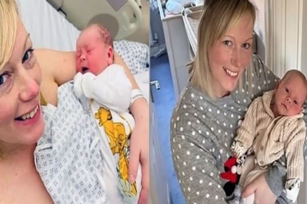 Το θαύμα της ζωής: Καρκινοπαθής Βρετανίδα κατάφερε να γίνει μητέρα μετά την πάλη με τη νόσο - Τώρα κράτα το μωρό της στην αγκαλιά