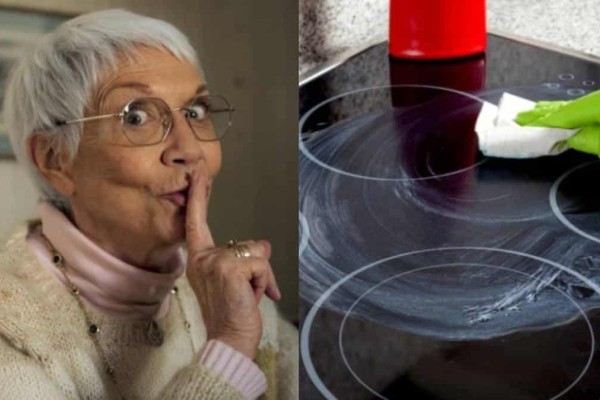 Πανέξυπνες γιαγιάδες: Το «τρικ» των παλιών για να εξαφανίσουν τους λεκεδές στην κεραμική εστία