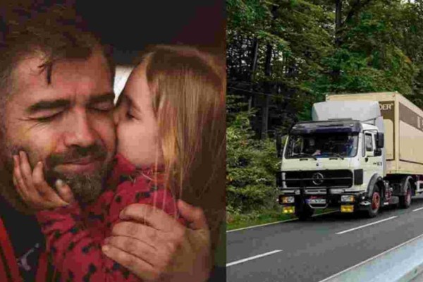 «Έμεινα ολομόναχος με τέσσερα παιδιά και τα μεγαλώνω μαζί μου στο φορτηγό»: Η σπαρακτική ιστορία του Ηλία που έχασε τη γυναίκα του σε τροχαίο
