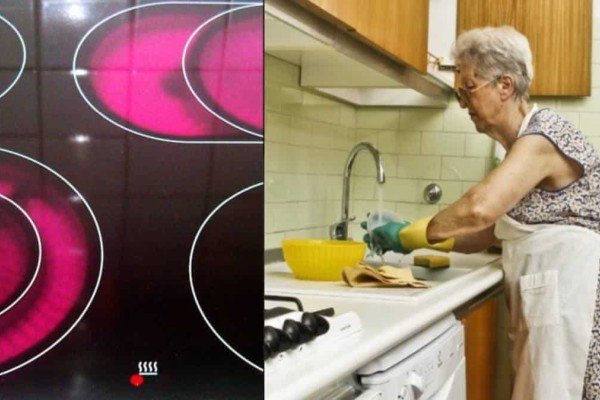 «Καθρέφτης» η κεραμική εστία: Αλάνθαστο τρικ της δεκαετίας του '50 για να αστράψει η κουζίνα ξανά