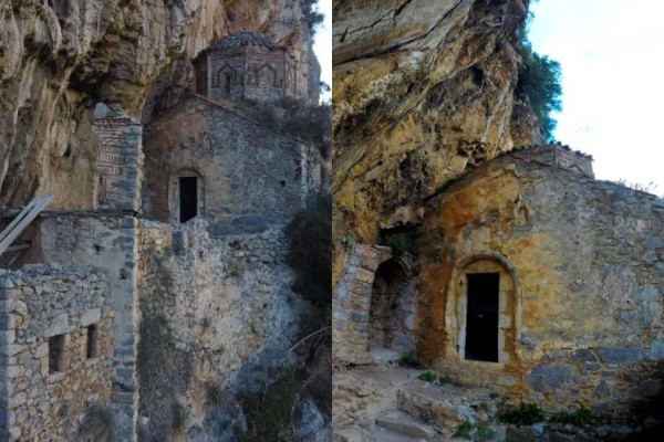 Ιερά Μονή Παναγίας Φιλοσόφου: Το επιβλητικό μοναστήρι κοντά στη Δημητσάνα που «κόβει» την ανάσα