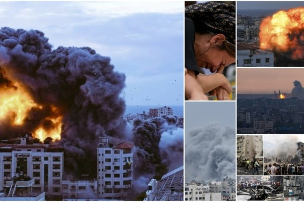 Πόλεμος σε ζωντανή μετάδοση: «Έσβησε ο ήλιος» στo Ισραήλ - Ισοπεδώνεται η Γάζα, κόλαση πυρός στη «φωλιά του τρόμου» (video)