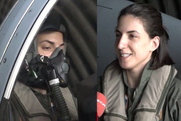 Ο Θεός να σε έχει καλά Θεοδώρα: Η 29χρονη κουκλάρα πιλότος του ελληνικού Mirage που φυλάει τους αιθέρες της χώρας μας!