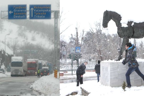 Ιστορικός ο Γενάρης του 2024 με πυκνό χιόνι και στην Αθήνα: Ξεκάθαρα τα Μερομήνια