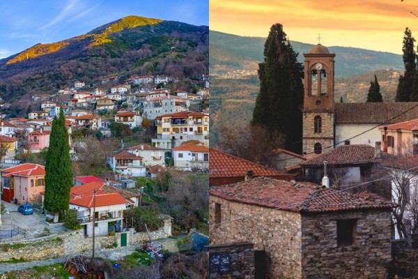Αμπελάκια: Το γραφικό χωριό της Λάρισας με τα πετρόχτιστα αρχοντικά και τα πλακόστρωτα σοκάκια που θυμίζουν άλλη εποχή (video)