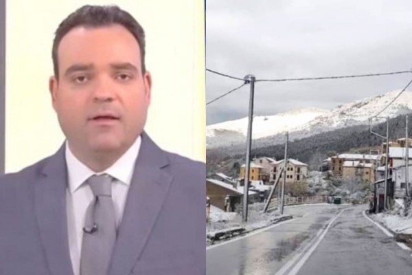 Πολικός «σεισμός» από τον Κλέαρχο Μαρουσάκη: «Δυναμώνει το κρύο αύριο (19/11) - Σε ποιές περιοχές ενισχύονται τα χιόνια;»
