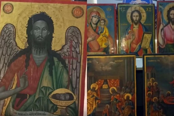 Σκάνδαλο σε μονή της Αττικής: Εντοπίστηκαν εκκλησιαστικές εικόνες που είχαν κλαπεί από μονές και ναούς της επαρχίας