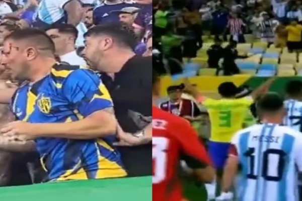 Βραζιλία-Αργεντινή: Ξύλο και τραυματισμοί στο «Μαρακανά» - Παίκτες επιτέθηκαν σε αστυνομικούς, ενεπλάκη ο Μέσι (video)