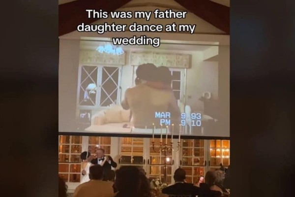 Δάκρυσαν όλοι στο γάμο: Ο χορός της νύφης με τον πατέρα της και η συγκινητική αναδρομή στο παρελθόν (Video)