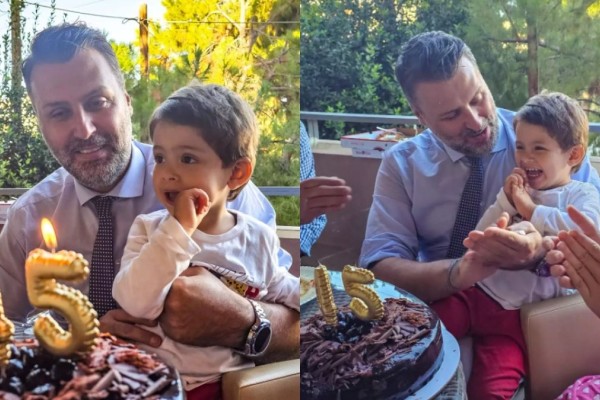 Γενέθλια για τον Γιάννη Καλλιάνο - Η τρυφερή φωτογραφία με τον γιο του
