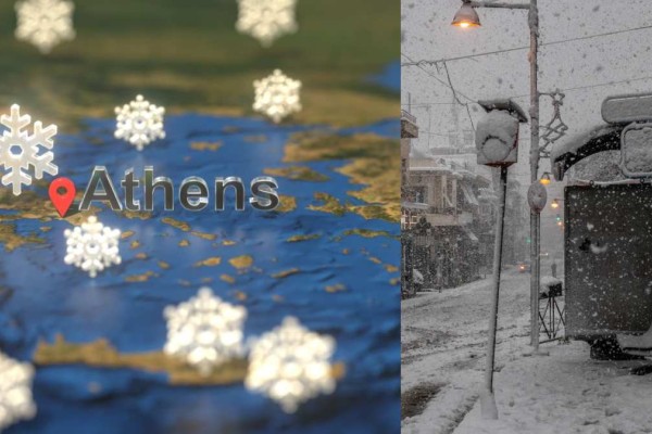 Χιόνια παντου: Επιβεβαιώνονται πανηγυρικά τα Μερομήνια! Τότε θα χιονίσει στην Αθήνα