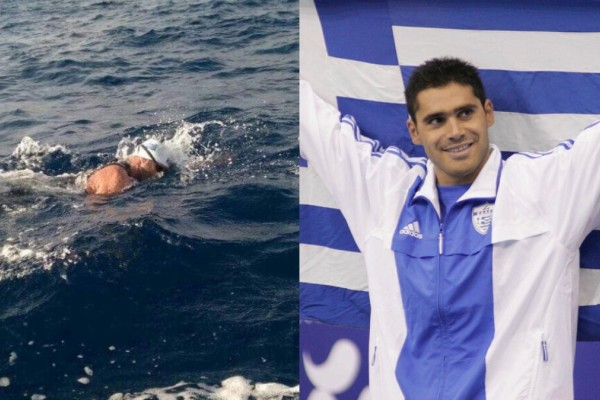 Περηφάνια μόνο: Φτάνει σήμερα (8/11) στη Σητεία μετά από 7 ημέρες ο παραολυμπιονίκης Χαράλαμπος Ταϊγανίδης που κολύμπησε 250 μίλια διασχίζοντας την Κρήτη (video)