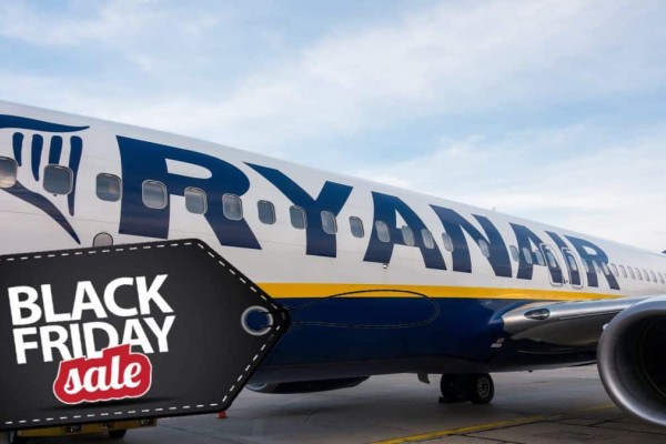 Black Friday Ryanair: Πτήσεις από 10 ευρώ!