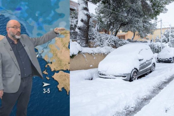 Έκτακτη ενημέρωση από τον Σάκη Αρναούτογλου: Έρχονται τα πρώτα χιόνια στην Ελλάδα - Ισχυρή πτώση της θερμοκρασίας!