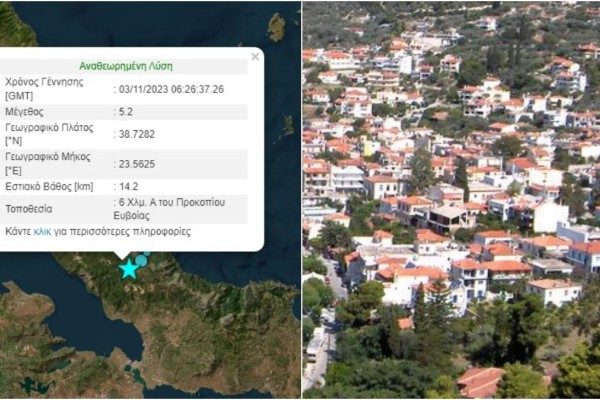 Σεισμός 5,2 Ρίχτερ στην Εύβοια: Τρέχουν στους δρόμους πανικόβλητοι οι κάτοικοι στο Μαντούδι - «Φοβάμαι πως θα έχουμε πολλές ζημιές» (video)