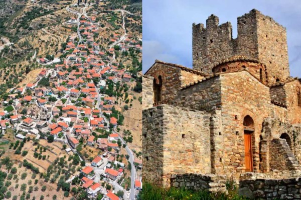 Χρύσαφα: Το χωριό της Λακωνίας με την ιστορία 1.000 ετών και την άκρως εντυπωσιακή καστροκκλησιά 