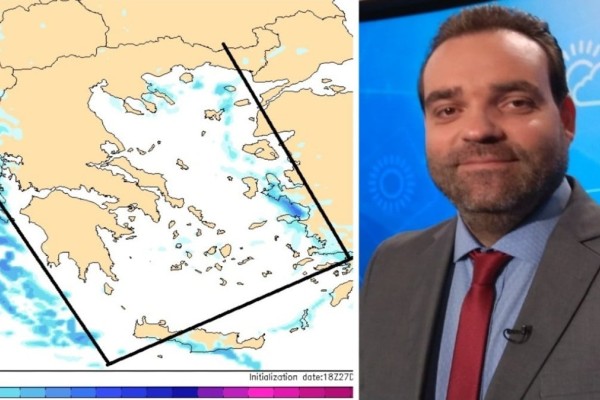 Ανατροπή στις προβλέψεις από τον Κλέαρχο Μαρουσάκη: Το ανεστραμμένο «Π» τα αλλάζει όλα στον καιρό της Πρωτοχρονιάς (Video)