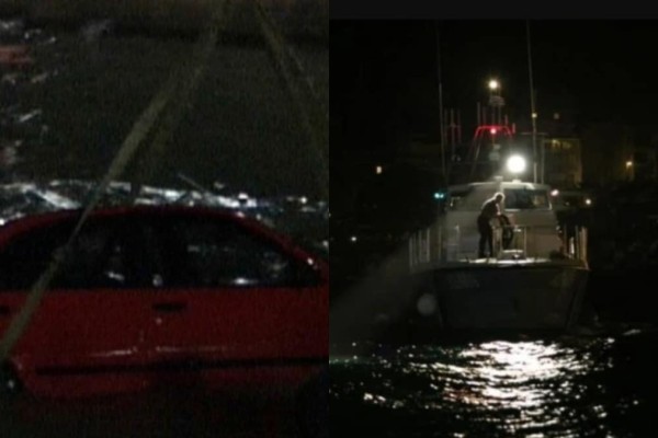 Θρίλερ στην Πύλο: Χωρίς τις αισθήσεις του ανασύρθηκε άνδρας από αυτοκίνητο που έπεσε στο λιμάνι