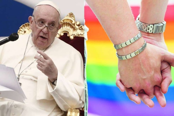 O Πάπας Φραγκίσκος «δίνει την ευλογία» του στα ομόφυλα ζευγάρια - «Είναι ένας σπόρος του Αγίου Πνεύματος»