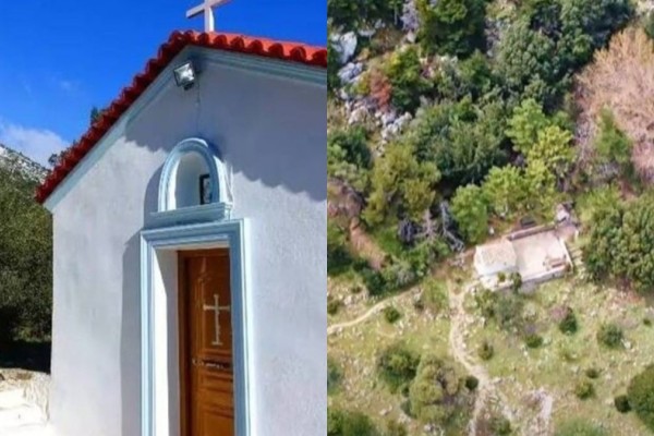 Άγιος Γεώργιος: Το απόμερο εκκλησάκι στο Κεραμίδι Πάρνηθας που ίσως δεν γνωρίζεις (video)