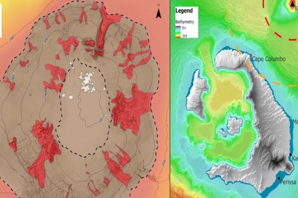 Ηφαίστειο «Κολούμπο» στη Σαντορίνη: Σχεδιάστηκε ο γεωλογικός χάρτης του κρατήρα - Οι πιθανοί κίνδυνοι και οι εκτιμήσεις των ειδικών (video)