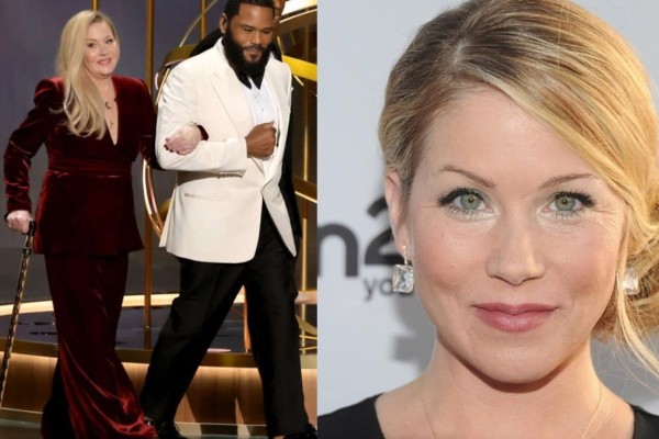 Βραβεία Emmy: Viral στα social media η αποθέωση της Christina Applegate από το κοινό όταν ανέβηκε με το μπαστούνι της στην σκηνή (video)