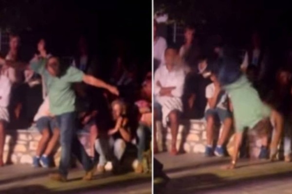 Ζεϊμπέκικο σε άλλο επίπεδο: 65χρονος χορεύει μερακλίδικα με τούμπες σε συναυλία και ξεσηκώνει το πλήθος (video)
