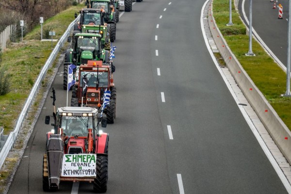 Αγρότες: Χάος αύριο (20/2) στους δρόμους της Αθήνας – Ποιοι δρόμοι θα κλείσουν εξαιτίας της καθόδου τους