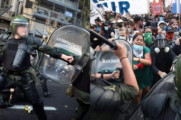 Κόλαση του Δάντη στην Αργεντινή: – Σοβαρά επεισόδια στο  Μπουένος Αϊρες για τις οικονομικές μεταρρυθμίσεις της κυβέρνησης Μιλέι