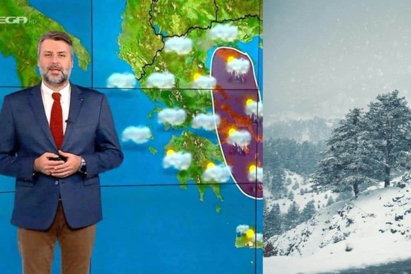 «Επιμένει ο χιονιάς - Στο μάτι της κακοκαιρίας και η Αττική»: Καμπανάκι από τον Γιάννη Καλλιάνο