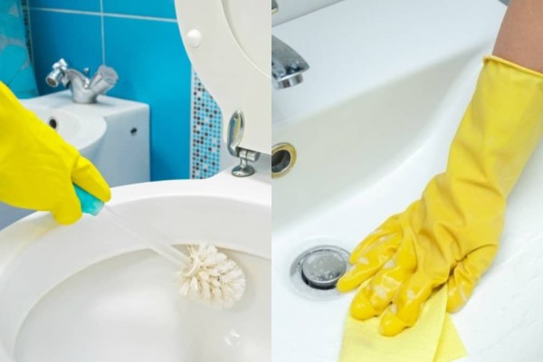 Καθαρό μπάνιο σε 5': Τα σπιτικά tips για να πετύχετε χωρίς κόπο