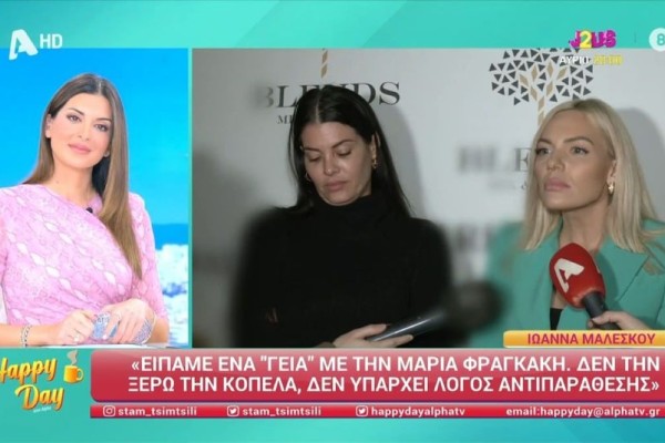 Δημήτρης Ουγγαρέζος ο... μπλοκέρ: Η αναφορά της Ιωάννας Μαλέσκου - «Με έχει μπλοκάρει χρόνια πριν...»