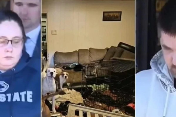 Φρίκη στην Πενσυλβάνια: Γονείς έδιναν σκυλοτροφή στην 6χρονη κόρη τους! Ήταν κλειδωμένη γ@μν@ σε κλουβί - Το σώμα της ήταν γεμάτο με ανοιχτές πληγές