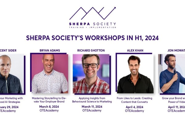 Η Sherpa Society παρουσιάζει 6 νέα ολοήμερα workshops για Marketers