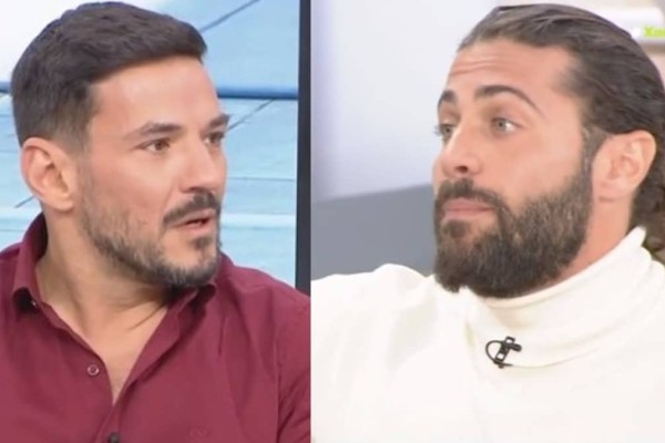 «Γιατί μου επιτέθηκες;»: Έλυσαν τις διαφορές τους στον «αέρα» Κώστας Τσουρός και Κωνσταντίνος  Βασάλος (video)