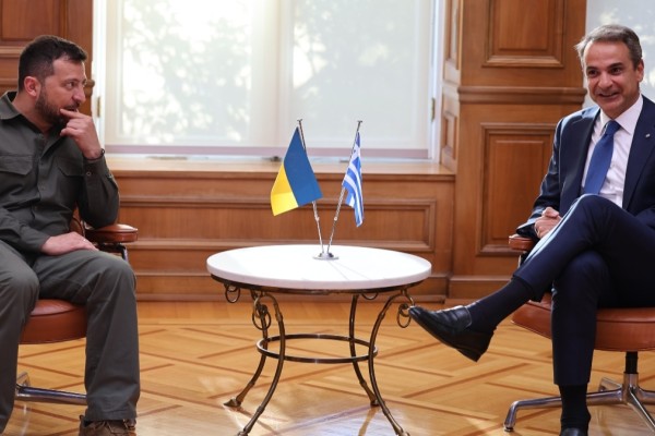 Στην Ουκρανία εκτάκτως ο Κυριάκος Μητσοτάκης - Συνάντηση με τον Βολοντίμηρ Ζελένσκι 