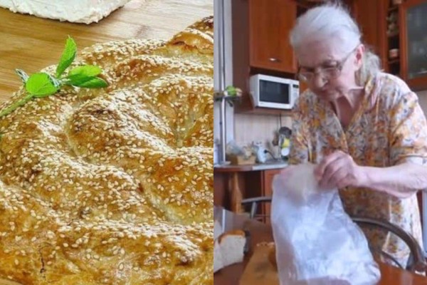 Στην κουζίνα της γιαγιάς: Πικάντικη τυρόπιτα με 2 τυριά και λιαστή ντομάτα - Έτοιμη σε 15’