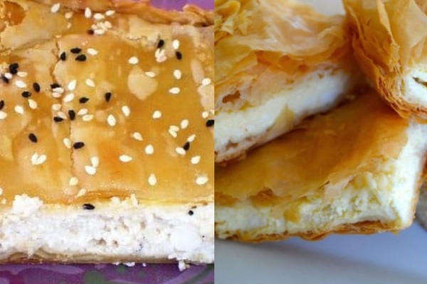 Vegan απόλαυση: Νόστιμη τυρόπιτα για τη νηστεία χωρίς αυγά και τυρί