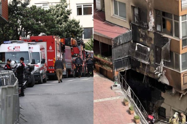 Φονική πυρκαγιά στην Κωνσταντινούπολη: Στους 29 οι νεκροί - Προηγήθηκε έκρηξη σε νυχτερινό κεντρό (video)