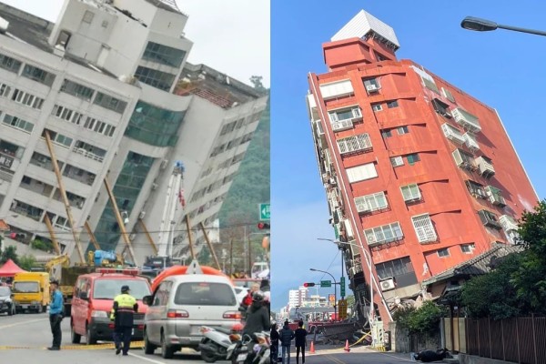 Σεισμός 7,5 Ρίχτερ στην Ταϊβάν: Τουλάχιστον 4 νεκροί και 50 τραυματίες - Δεκάδες κτήρια έγειραν ή κατέρρευσαν 