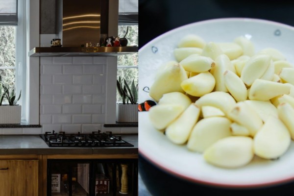 Το σκόρδο είναι η λύση: Κι όμως η κουζίνα σας μπορεί να γίνει πεντακάθαρη