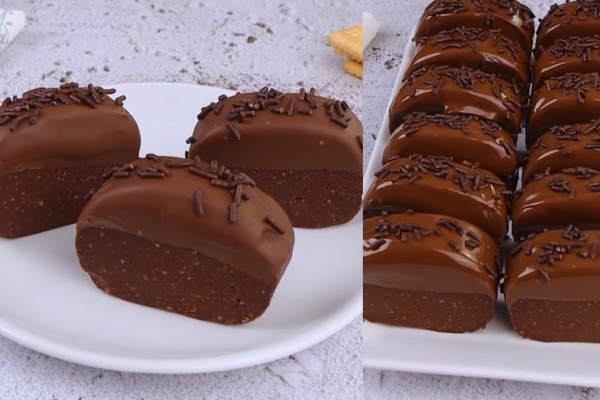 Σοκολατένια «κόλαση»: Απολαυστικό γλυκό ψυγείου με κορμό