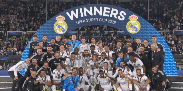 UEFA Super Cup: Σήκωσε το πρώτο... από τα έξι η Ρεάλ Μαδρίτης! 
