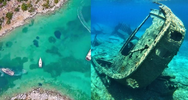 Λίγοι το γνωρίζουν: Αυτό είναι το μικρό ελληνικό νησί που φυλάσσει το αρχαιότερο ναυάγιο στον κόσμο (video)