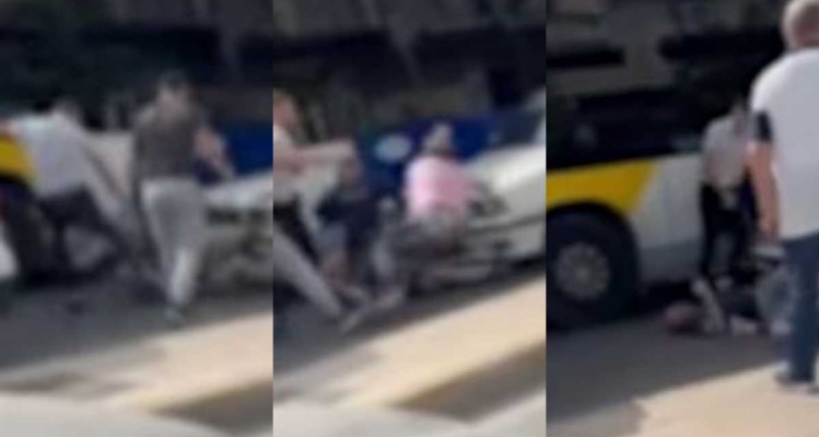 Σοκάρει το βίντεο από τον άγριο τσακωμό στο Αιγάλεω: Του κλωτσάει το κεφάλι, πετάει την γυναίκα του στον δρόμο και στην συνέχεια τον παρασύρει με το ΙΧ!