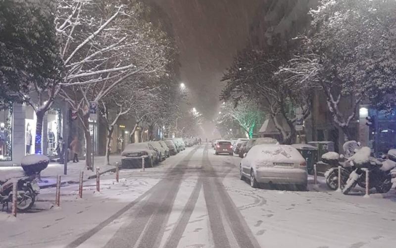 κακοκαιρία: Χιόνια Ελλάδα