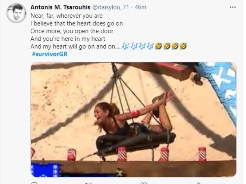 Twitter Ανθή Survivor