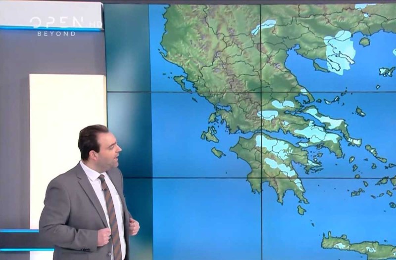 Προειδοποίηση από τον Κλέαρχο Μαρουσάκη: Κι άλλο κύμα κακοκαιρίας με χιόνια στην «καρδιά» της Αθήνας