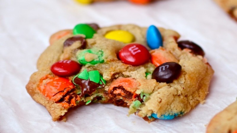 Cookies με m&m τα πιο παιχνιδιάρικα μπισκότα ever!