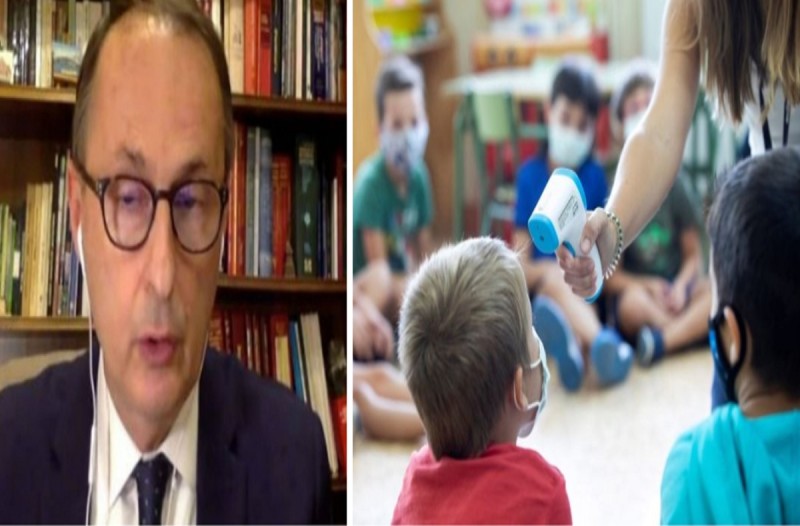 «Τα σχολεία μπορεί να ξανακλείσουν» - Εφιαλτικό «όνειρο» Νίκου Σύψα για τα παιδιά (Video)